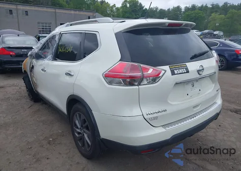 2016 Nissan Rogue Sl from USA, damaged, VIN 5N1AT2MV4GC910882